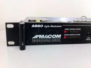 Macom A860 Agile Modulator 60dB Catv Ch. 2 135  