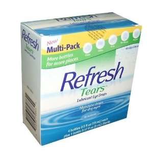 Refresh Tears Lubricant Eye Drops, Moisture Drops for Dry Eyes. 4  .5 