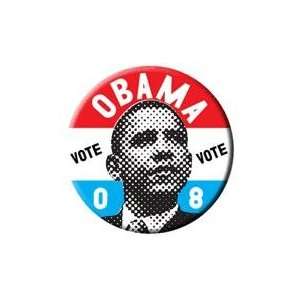  Barack Obama 2008 08 Vote Change 1 1/4 Button Pin 
