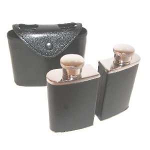  His & Hers Hip Stainless Steel Flask 