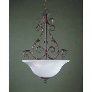  American Victorian Collection Hanging Globe Light Fixture 