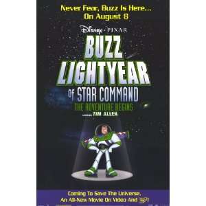  Buzz Lightyear of Star Command The Adventure Begins Movie 