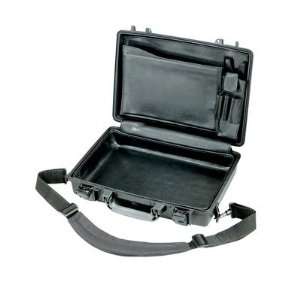  Attache Case with Foam 13 x 16.63 x 4.5 Color Black Electronics