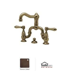 Rohl A1419LPTCB 2 Tuscan Brass Country Bath Lead Free Compliant Double 