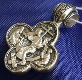 RUSSIAN ORTHODOX ICON PENDANT SILVER. NEW COLLECTION   