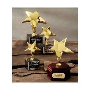  3834.29    24K Gold Rising Star Award 6 3/4 Office 
