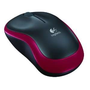 Mouse Wireless Red M185
