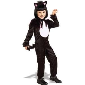  Childs Black Kitty Cat Costume Size Medium (8 10): Toys 