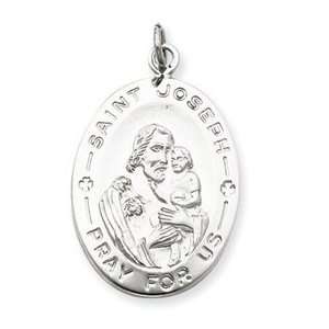  Sterling Silver St. Joseph Medal Jewelry
