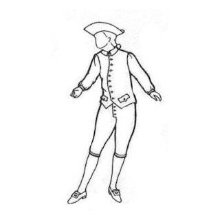   Revolutionary War   Colonial Era Waistcoat Pattern 