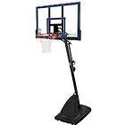 Spalding Court Portable Basketball System Portable Hoops Rim Backboard 
