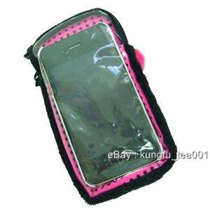   iPhone 3 4s Samsung Smartphone HTC Cell Phone Case Bag Purse  Black