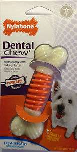 Nylabone Dental Chew Small (up to 25lb dog for powerful chewers 