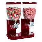 Zevro Dual Candy Dry Food Dispenser Nuts Cereal Twin Dispenser Kitchen 