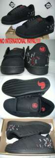 New Mens 10 DVSRevivalBlack Leather Skate Shoes  