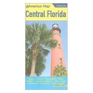  ADC The Map People 309446 Central Florida Wall Map 