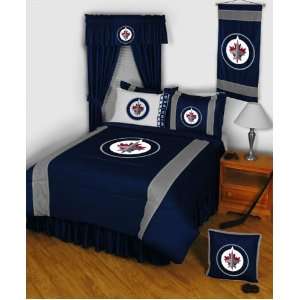  NHL Winnipeg Jets Hockey Comforter Set Twin Single Bed 