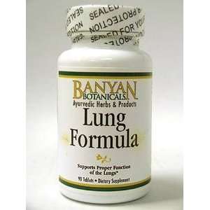 Lung Formula   Supports Proper Function of the Lungs, 90 tabs,(Banyan 