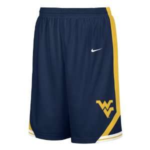  West Virginia 2011 Nike Authentic Sewn Shorts Navy Sports 