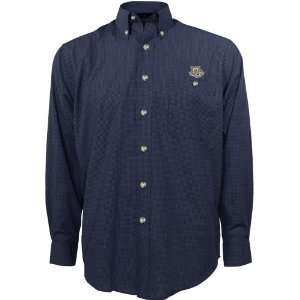   Eagles Navy Blue Matrix Long Sleeve Dress Shirt
