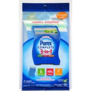  Purex Complete 3 in 1 Laundry Sheets, Spring Oasis, 2 