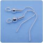   plated Metal French Earring Hooks Wires Jewelry Finding 18mm P004