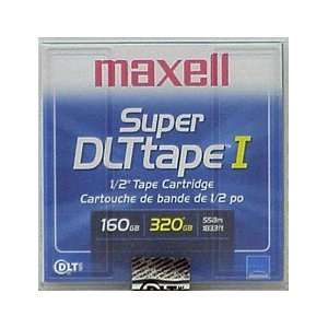  Maxell 183700 Super DLT Tape 160/320GB, New Item 