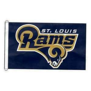   St. Louis Rams NFL 3x5 Feet NFL Indoor/Outdoor Flag/Banner: Sports