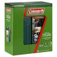 Coleman Lantern, Dual Fuel, 2 Mantle, with Carry Case, 1 lantern at 