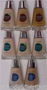 Cover Girl Foundations Normal,Sensitive,OilControl,AquaSmoothers,CG 
