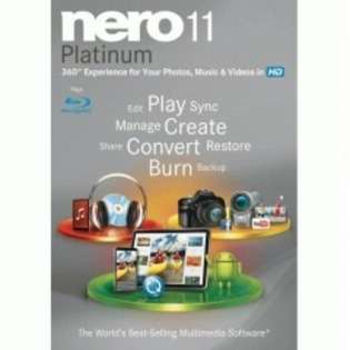 NERO 11 PLATINUM  Ahead Software Movies Music & Gaming Software 