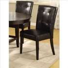Modus Furniture 2Y0266 Bossa Dining Height Parsons Chair, Black 