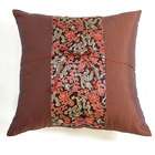 designthrow pillow cover with faux silk fabric adds asian flair to 