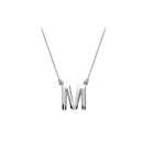 Pendants Sterling Silver Baby Charm M Block Initial Pendant
