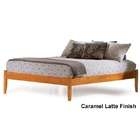 atlantic furniture concord eco friendly king platform bed frame w