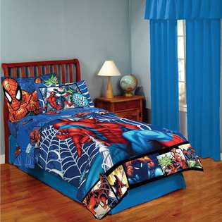   Spider Man 4 piece Twin size Bed in a Bag with Sheet Set 