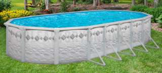 12X24X52 Oval Above Ground Swimming Pool Kit   20 Year Warranty 