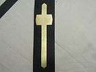 PERRIS Gold Christian CROSS black LEATHER guitar STRAP new