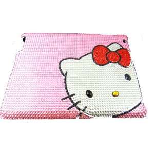   Kitty Pink Ipad 2 Rhinestone & Crystal Cover/Case by Jersey Bling