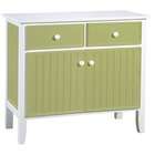 Papila Design Buffet Table in Lime Green & White