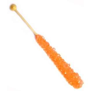 Squire Boone Orange Rock Candy Crystal Sticks 48 Pieces 1 Count at 