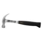 Stanley 16 oz. x 13 in. Hammer  One Piece Steel Handle  Curved Claw