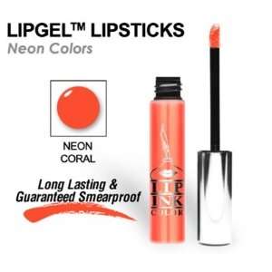  LIP INK® Neon LipGel Lipstick NEON CORAL NEW Beauty