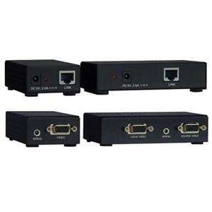  NEW VGA/Serial over Cat5 Extender (Cables Audio & Video 