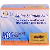 Nasaline Saline Solution Salt, 50 Packets  