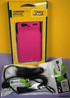   Commuter Case Pink black for Motorola Droid RAZR Verizon FREE GIFT