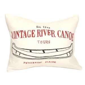  Taylor Linens Vintage Canoe Pillow