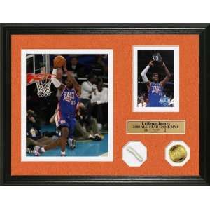  Lebron James NBA 2008 All Star Game MVP Gold Coin Photo 