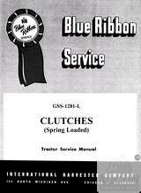 International 1466 1468 1486 1566 Clutch Service Manual  