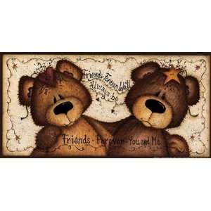    Small Friends Forever by Mary Ann June 10x5